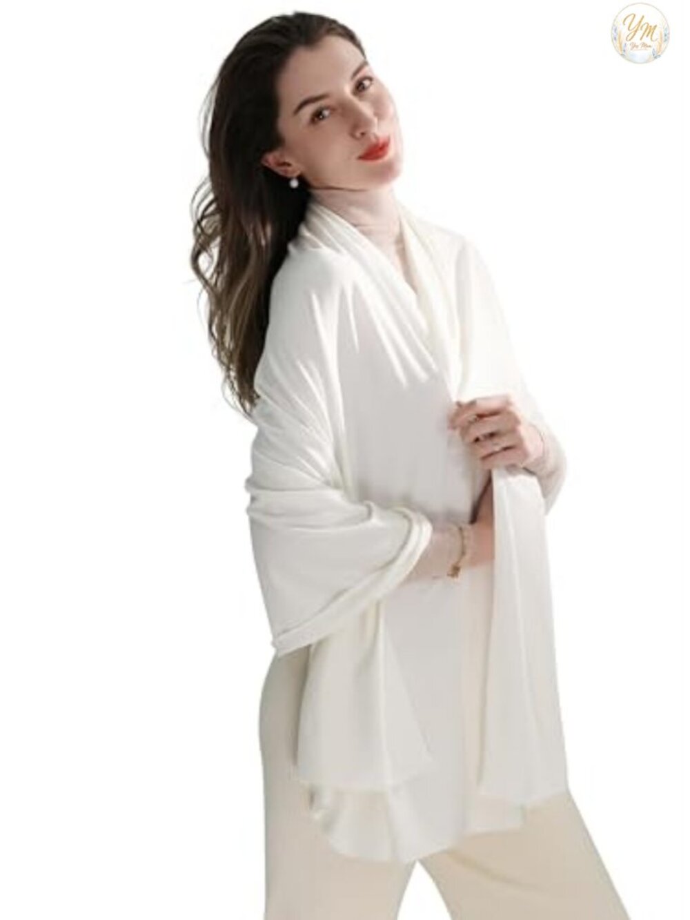 Pashmina Shawl Wrap for Women 67x34 TENCEL Travel Scarf